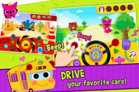 PINKFONG Car Town 14 Kilitler Açık Hileli Mod Apk indir