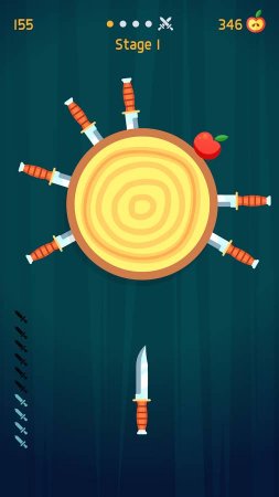 Knife Hit 1.8.26 Reklamsız Hileli Mod Apk indir