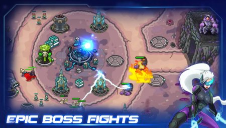 Galaxy defense: Lost planet 0.7.9 Para Hileli Mod Apk indir