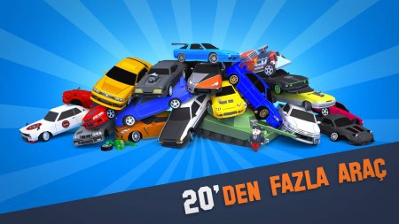Smashy Drift 1.02 Kiltler Açık Hileli Mod Apk indir