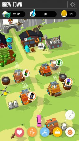 Brew Town 1.0 Para Hileli Mod Apk indir