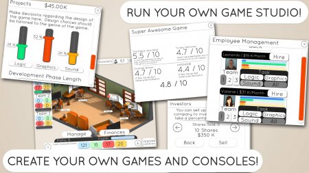 Game Studio Tycoon 2 4.3 Para Hileli Mod Apk indir