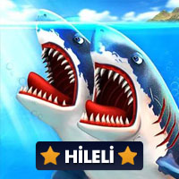 Double Head Shark Attack 2.8 Para Hileli Mod Apk indir