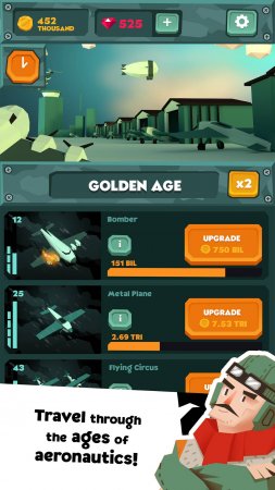 Idle Skies 1.19 Reklamsız Hileli Mod Apk indir
