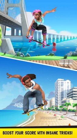 Flip Skater 1.42 Para Hileli Mod Apk indir