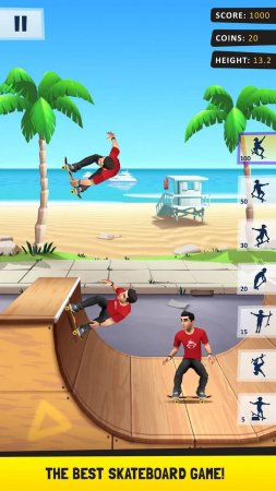 Flip Skater 1.42 Para Hileli Mod Apk indir