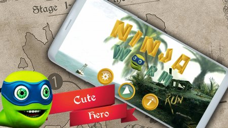 Ninja Worm Run 1.0 Reklamsız Hileli Mod Apk indir