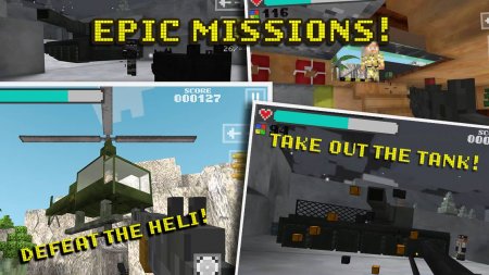 Block Gun 3D 1.4.0 Para Hileli Mod Apk indir