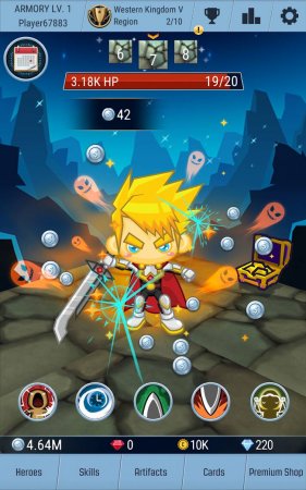 Tap Adventure Hero 1.04.5 Para Hileli Mod Apk indir