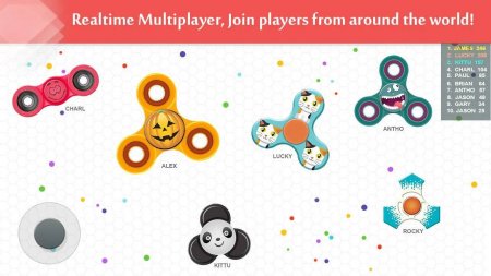 Fidget Spinner .io Game 116.0 Para Hileli Mod Apk indir