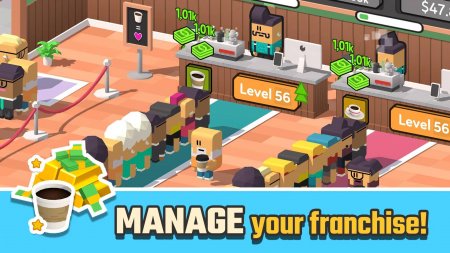 Idle Coffee Corp 1.6.464 Kolay Hileli Mod Apk indir