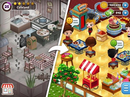 Cafeland - World Kitchen 2.2.21 Para Hileli Mod Apk indir