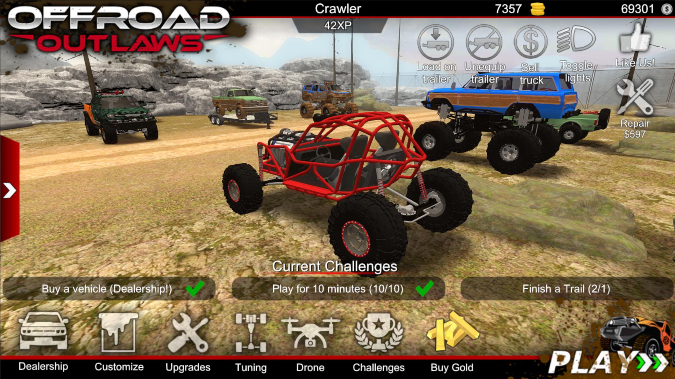 Взломка offroad car driving game