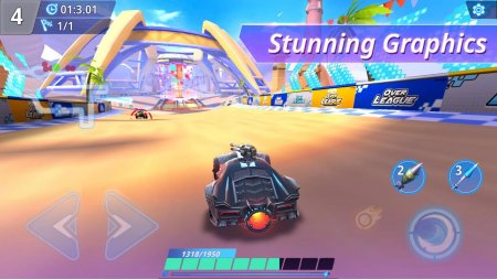 Overleague - Kart Combat Racing 0.0.1 b6 Para Hileli Mod Apk indir