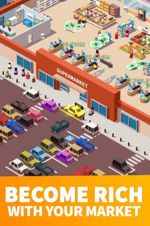 Idle Supermarket Tycoon 3.2.7 Para Hileli Mod Apk indir