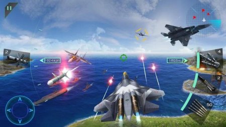 Sky Fighters 3D 2.2 Para Hileli Mod Apk indir
