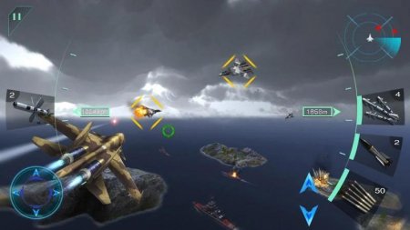 Sky Fighters 3D 2.2 Para Hileli Mod Apk indir