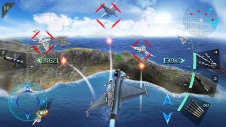Sky Fighters 3D 2.2 Para Hileli Mod Apk indir