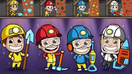 Idle Miner Tycoon 5.2.0 Para Hileli Mod Apk indir