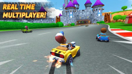 Boom Karts - Multiplayer Kart Racing 1.4.0 Kilitler Açık Hileli Mod Apk indir