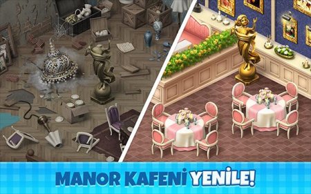 Manor Cafe 1.179.40 Para Hileli Mod Apk indir