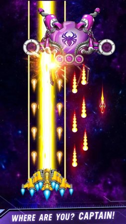 Space Shooter - Galaxy Attack 1.703 Kristal Hileli Mod Apk indir