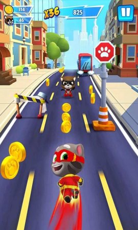 Talking Tom Hero Dash 25.1.5.8153 Para Hileli Mod Apk indir