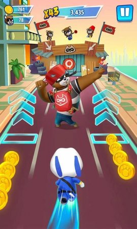 Talking Tom Hero Dash 25.1.5.8153 Para Hileli Mod Apk indir