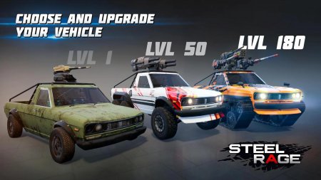 Steel Rage: Mech Cars PvP 0.182 Cephane Hileli Mod Apk indir