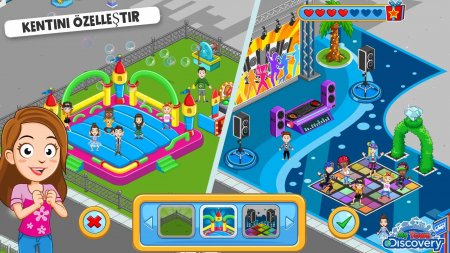 My Town : Discovery 1.17.3 VIP Hileli Mod Apk indir