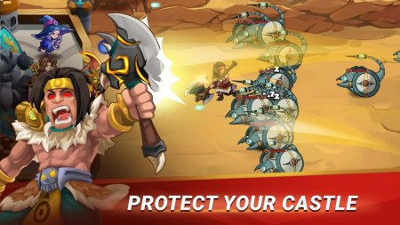 Castle Defender Premium: Hero Idle Defense TD 1.8.3 Para Hileli Mod Apk indir