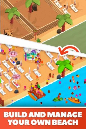 Idle Beach Tycoon : Cash Manager Simulator 1.0.16 Para Hileli Mod Apk indir