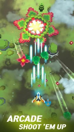 Sky Wings: Pixel Fighter 3D 2.4.2 Para Hileli Mod Apk indir