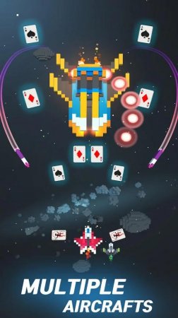 Sky Wings: Pixel Fighter 3D 2.4.2 Para Hileli Mod Apk indir