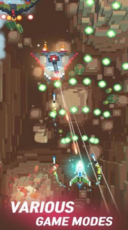 Sky Wings: Pixel Fighter 3D 2.4.2 Para Hileli Mod Apk indir