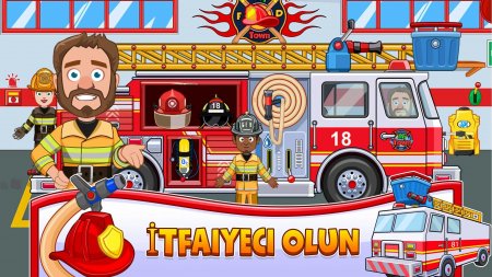 My Town : Fireman 1.02 Kilitler Açık Hileli Mod Apk indir
