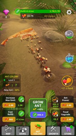 Little Ant Colony 3.2.4 DNA Hileli Mod Apk indir