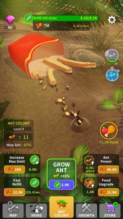 Little Ant Colony 3.2.4 DNA Hileli Mod Apk indir