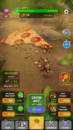 Little Ant Colony 3.2.4 DNA Hileli Mod Apk indir