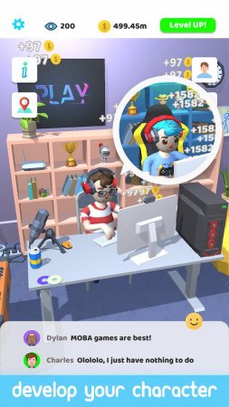 Idle Streamer! 1.44 Para Hileli Mod Apk indir