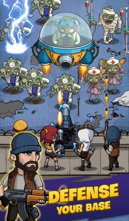 Zombie War: Idle Defense Game 216 Para Hileli Mod Apk indir