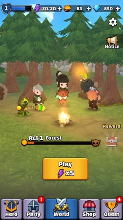 Tiny Fantasy 0.9.7 Ölümsüzlük Hileli Mod Apk indir