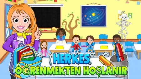 My Town: School 1.02 Kilitler Açık Hileli Mod Apk indir