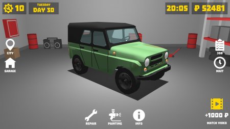 Retro Garage - Car Mechanic Simulator 2.19.0 Para Hileli Mod Apk indir