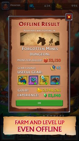 Never Ending Dungeon 1.6.5 Para Hileli Mod Apk indir