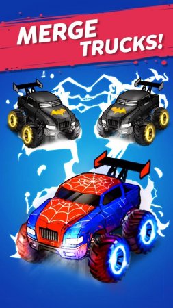 Merge Truck: Monster Truck Evolution Merger Game 2.0.18 Para Hileli Mod Apk indir