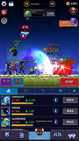 Idle Stickman Heroes: Monster Age 1.0.18 Para Hileli Mod Apk indir