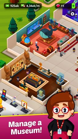 Idle Museum Tycoon 1.1.2 Para Hileli Mod Apk indir