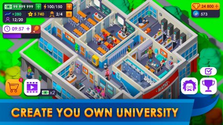 University Empire Tycoon 1.2 Para Hileli Mod Apk indir