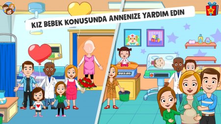 My Town: Hospital 1.01 Kilitler Açık Hileli Mod Apk indir